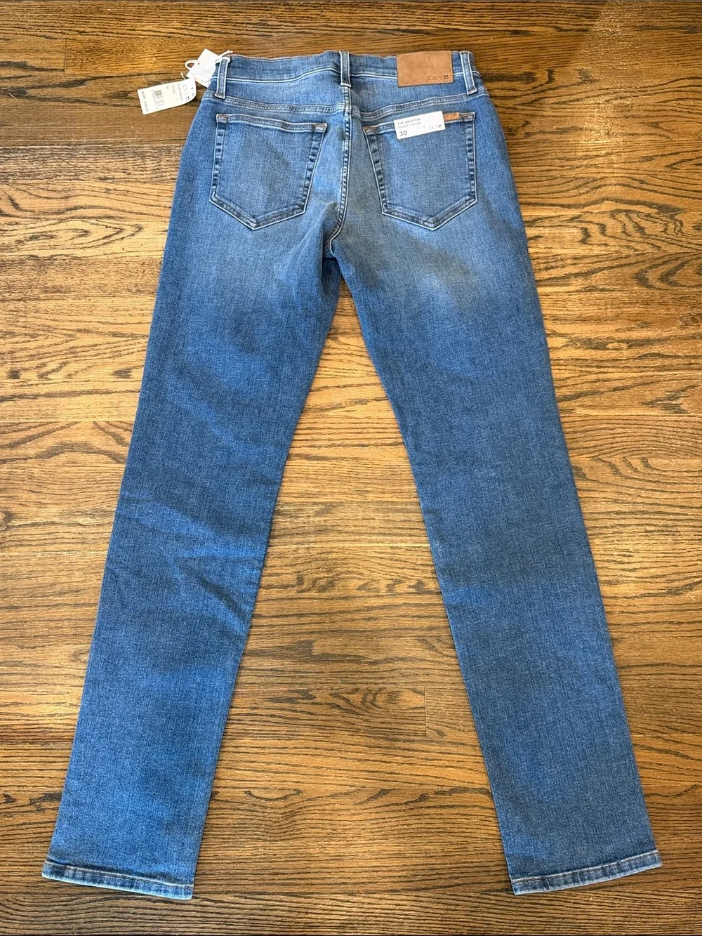 Joe's Jeans Blue Denim Jeans with Contrast Stitching